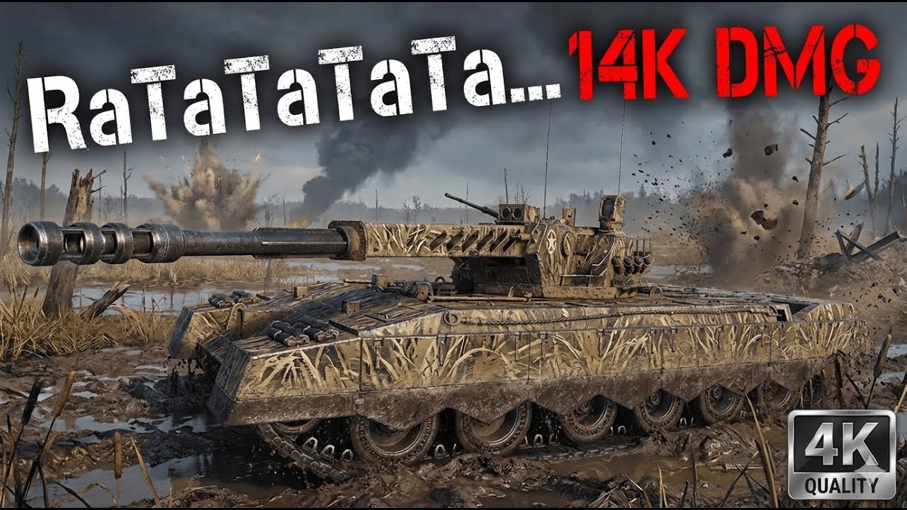 14000 DMG::RaTaTaTaTa..Goes Hard::Ares 90C WoT 2.0
