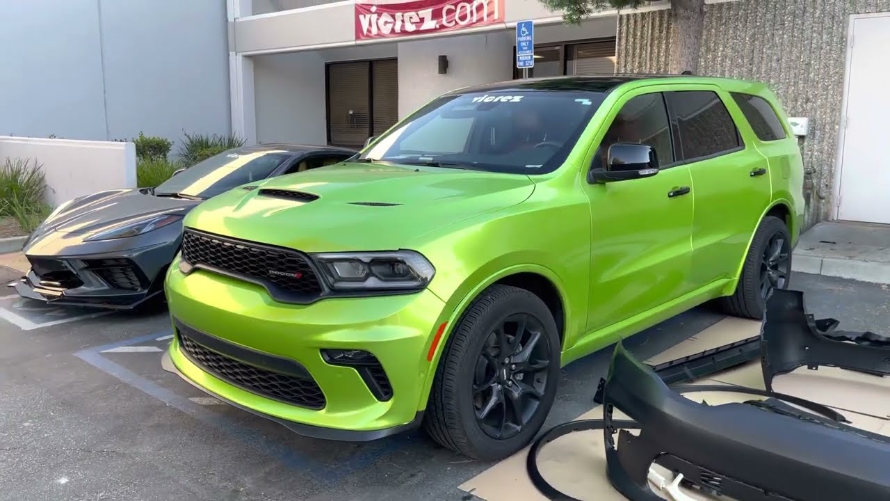 Overview video on Vicrez Body kit SRT Hellcat Style #vz102476 for 2011-2022 Dodge Durango