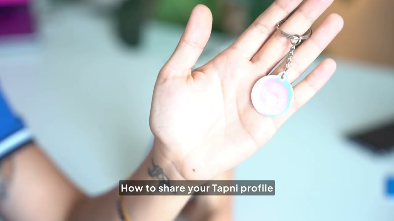 Using Tapni Keychain with iPhone