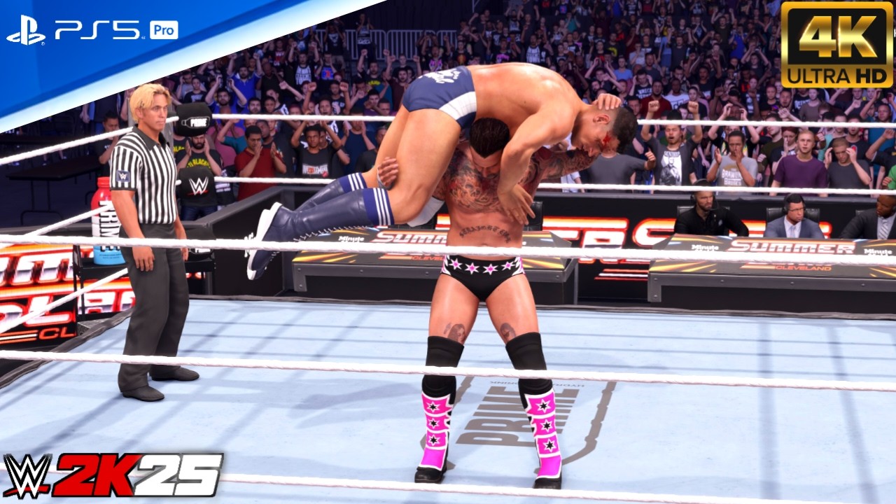 WWE 2K25 - Gunther Vs CM Punk | World Heavyweight Title Match: SummerSlam [PS5 Pro 4K60]