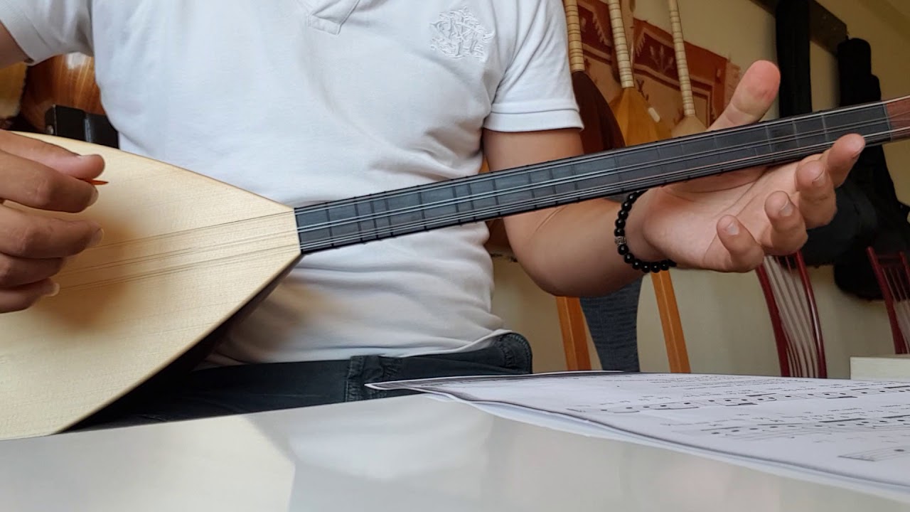 Bağlama Dersi- ÇAMLAR ALTINDA (CEM SEZGİN)