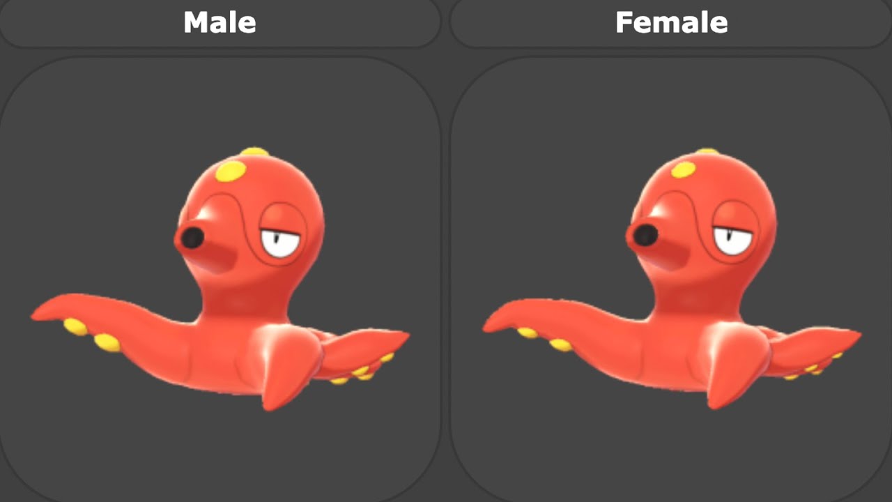 Spot the Pokemon gender difference 3