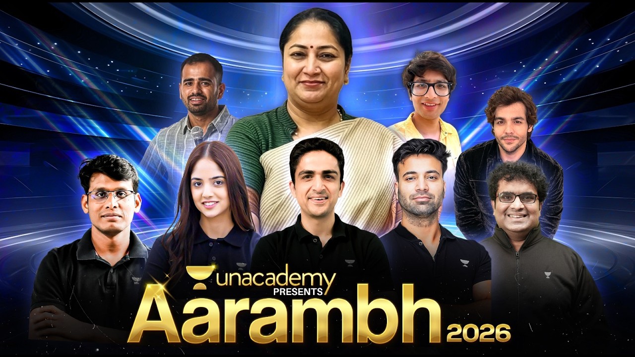 Unacademy Aarambh 2026: India's Biggest Education Festival #DareToDream