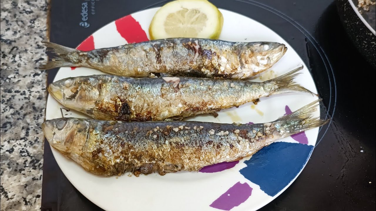 Sardinas a la plancha perfectas 😍 Trucos para que queden bien #sardinas #sardinasrecipe #sardines