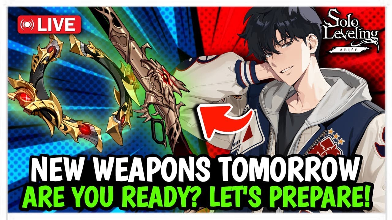NEW CODES! ROAD TO 50K! 2 NEW SSR JINWOO WEAPONS TOMORROW! LET'S PREPARE - Solo Leveling: Arise