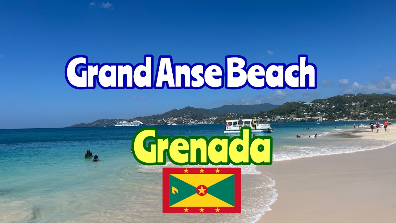 Grand Anse Beach |  Grenada | Cruise Ship | Water Taxi