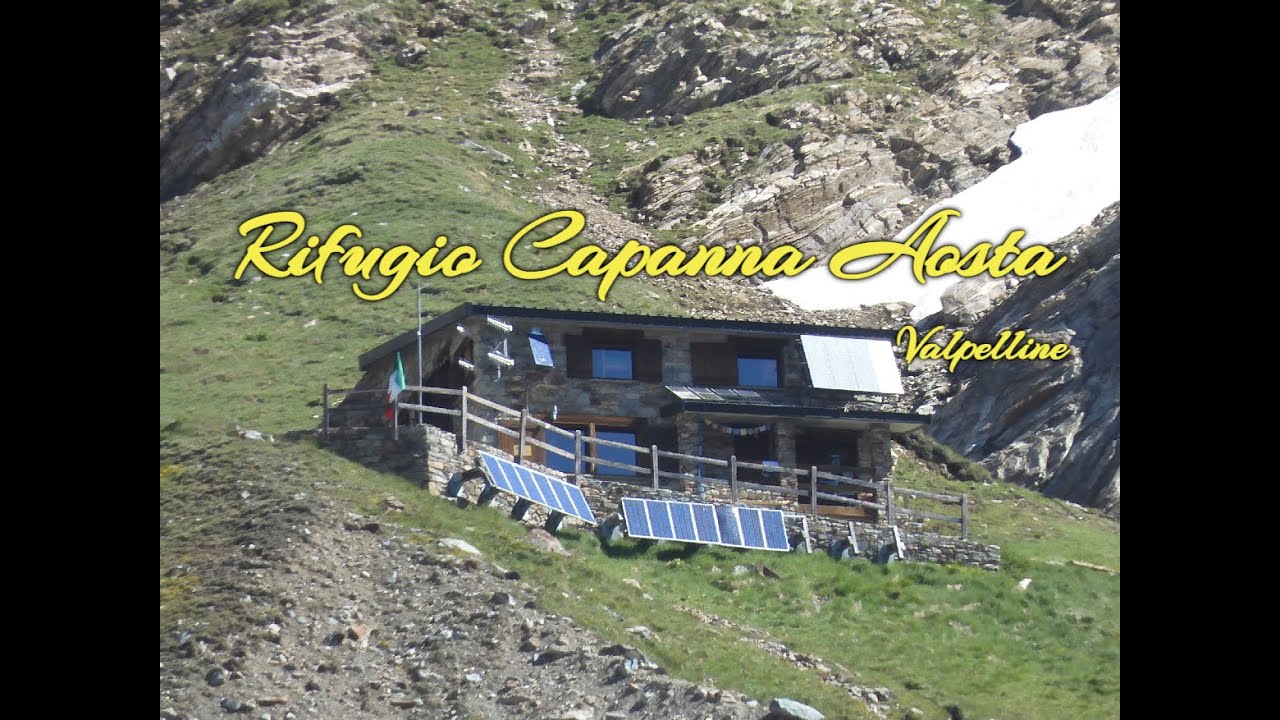 Rifugio Capanna Aosta mt.2788 - ghiacciaio Tza de Tzan Valpelline (AO)