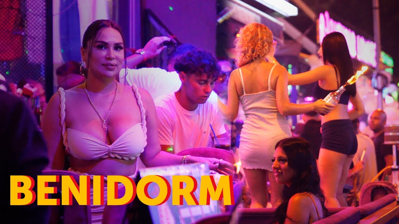 🎉 Crazy Nights in Benidorm — Bar Street, Girls & Luxury Party Life (4K Tour)