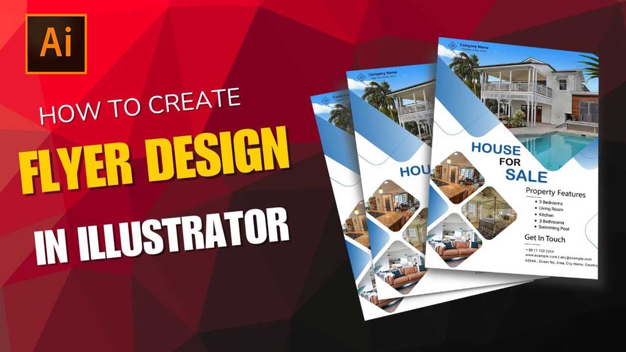 How to Design a Professional Flyer in Adobe Illustrator | Step by Step Tutorial | Quick Fixup
