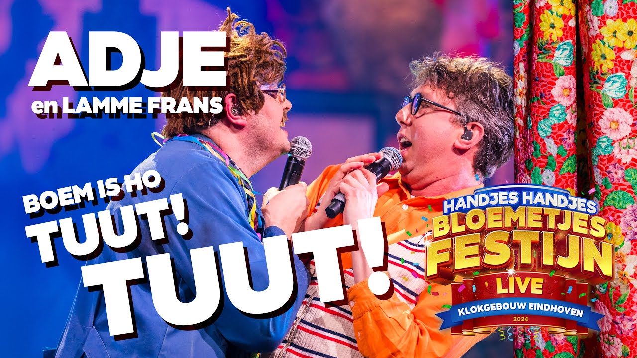 Adje en Lamme Frans - Boem Is Ho (Tuut Tuut) LIVE @ Handjes Handjes Bloemetjesfestijn 2024
