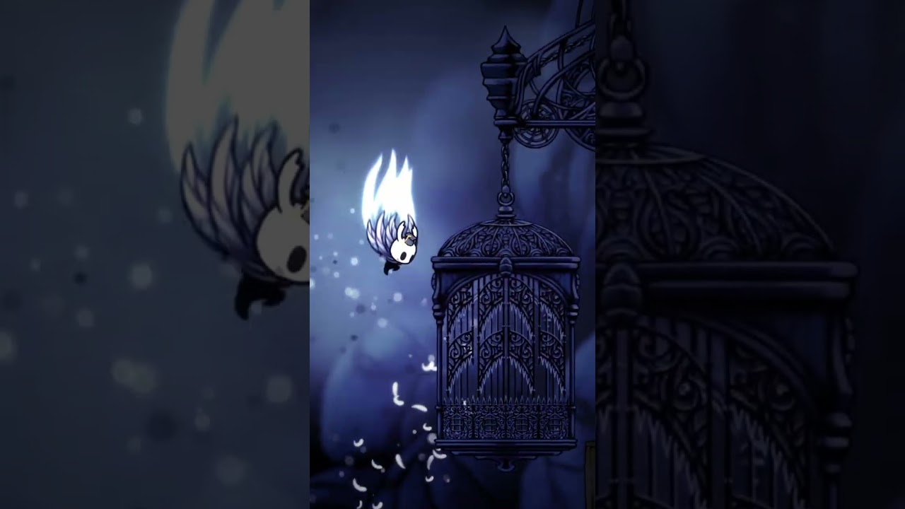 Безумный трюк со скоростным прохождением Hollow Knight