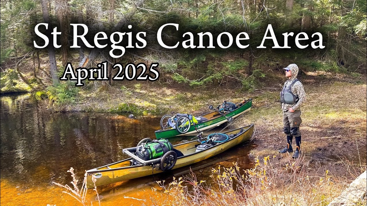 4 Days Camping And Exploring In The Historic St Regis Canoe Wilderness Area.