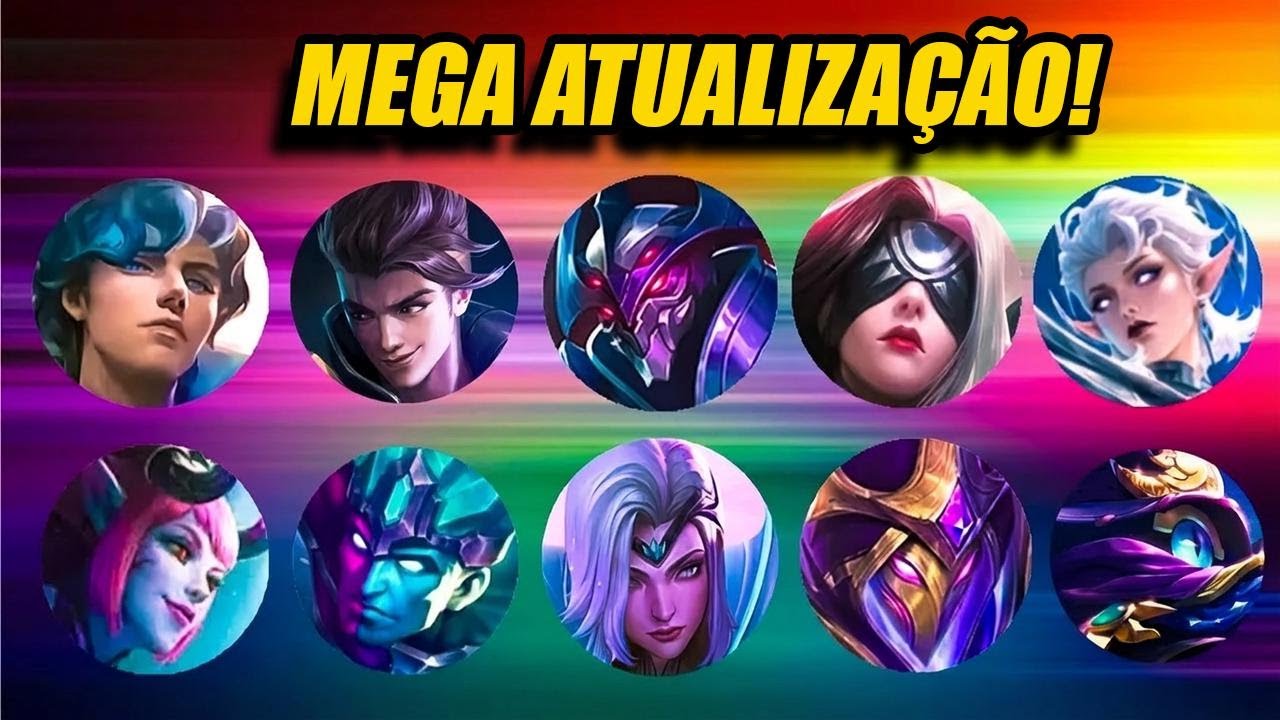 MEGA ATUALIZAÇÃO 21 HERÓIS: BUFF NO CLAUDE, NERF NA RUBY E GLOO, VALIR | MOBILE LEGENDS