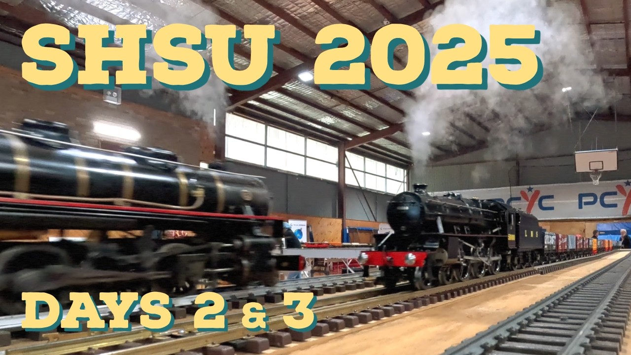 Southern Highlands Steam Up 2025 — Days 2 and 3 — Live Steam Garden Railways