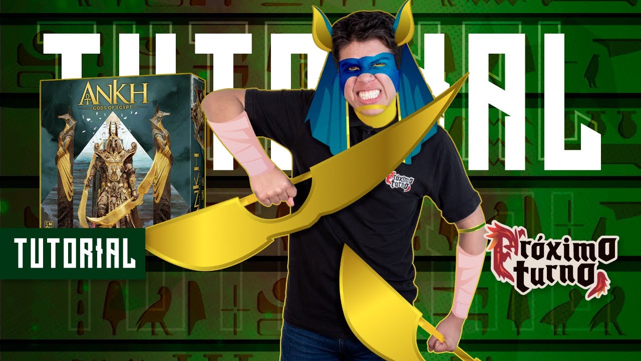 Cómo jugar ANKH Dioses de Egipto 🌅⚔️ Tutorial AVANZADO + Reseña | juego de mesa en español@CMONGames