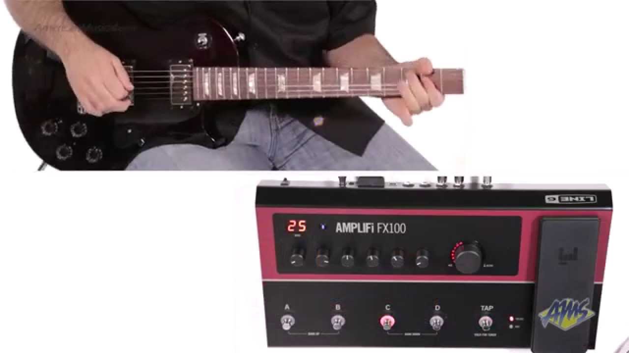 Напольный усилитель/эффект-моделер Line 6 AMPLIFi FX100 - Line 6 AMPLIFi