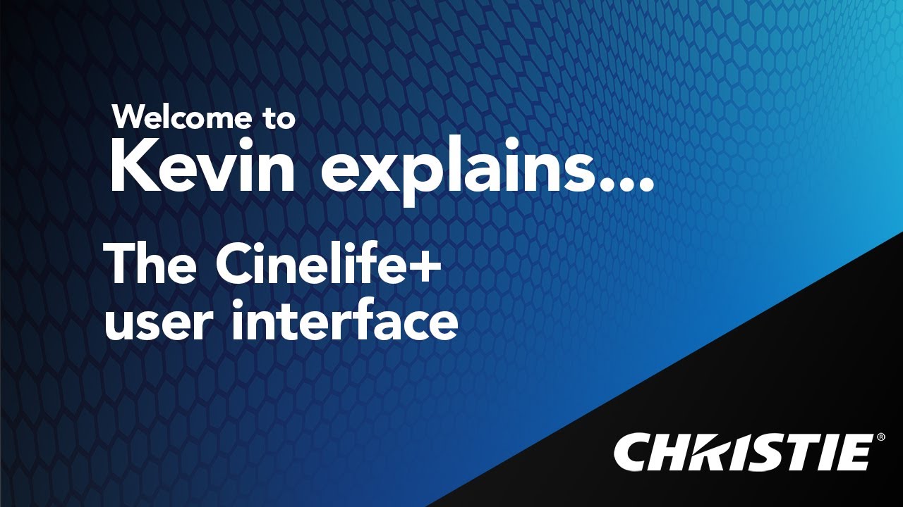 Kevin Explains Christie Remote UI