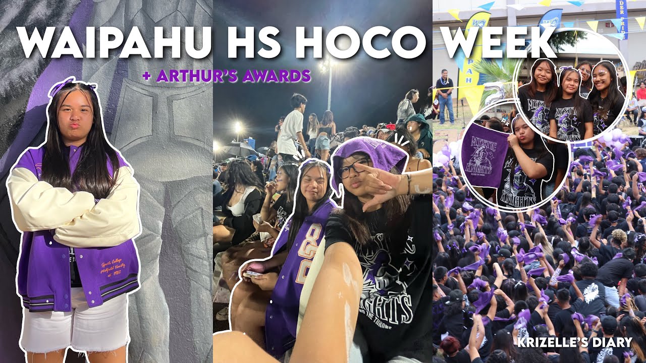 WAIPAHU HOMECOMING WEEK 2023 + arthur’s awards | Krizelle’s Diary
