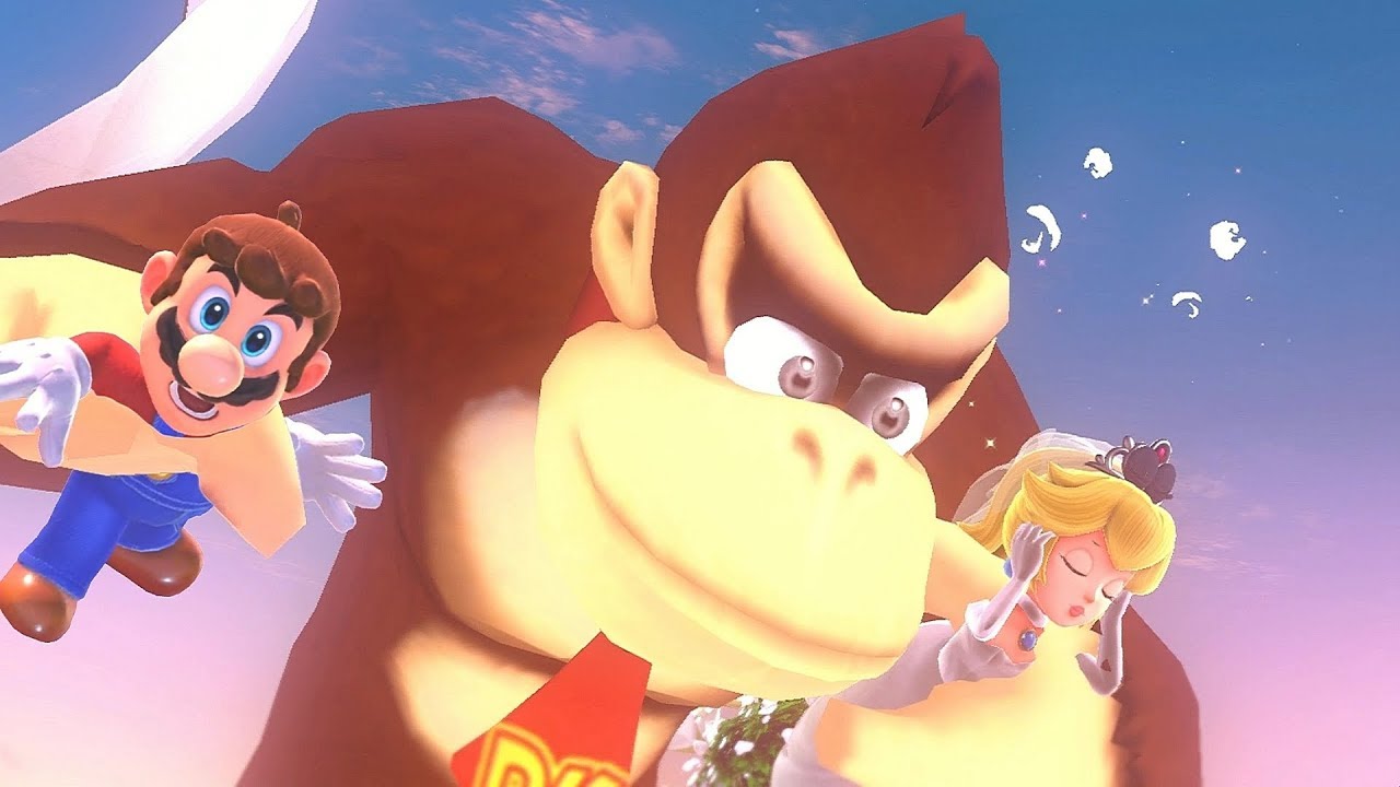 Super Mario Odyssey - Donkey Kong Boss Battle