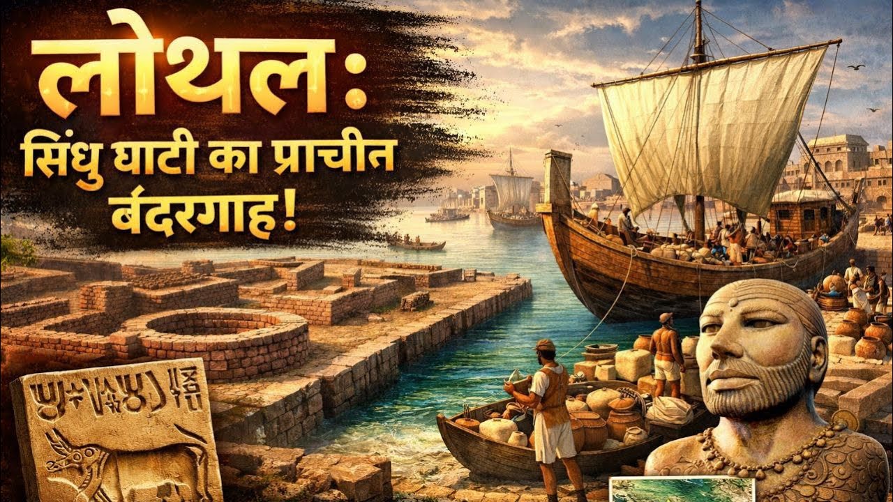 लोथल: सिंधु घाटी सभ्यता का महत्वपूर्ण प्राचीन बंदरगाह 