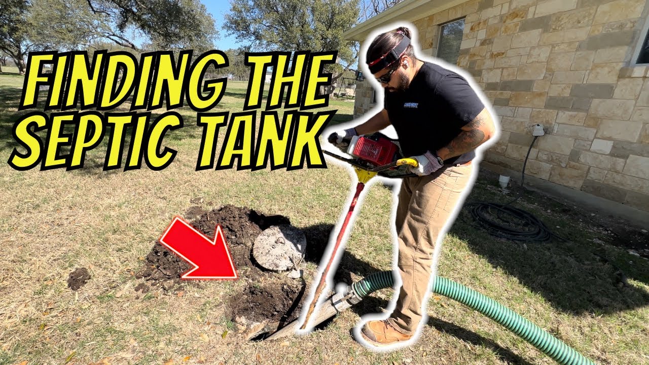 Finding The Septic Tank with a Soil Probe