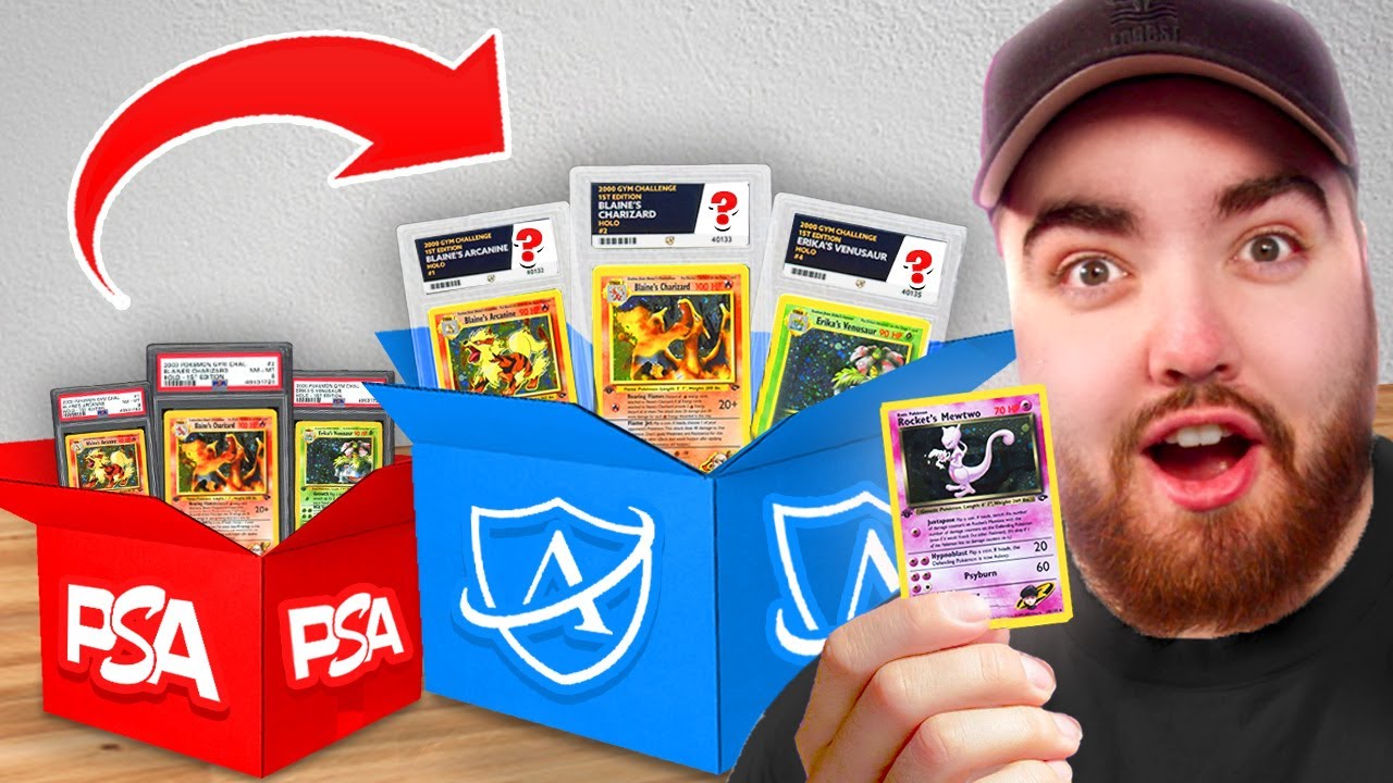 I Sent My 1st Edition PSA Cards to Ace Grading!
