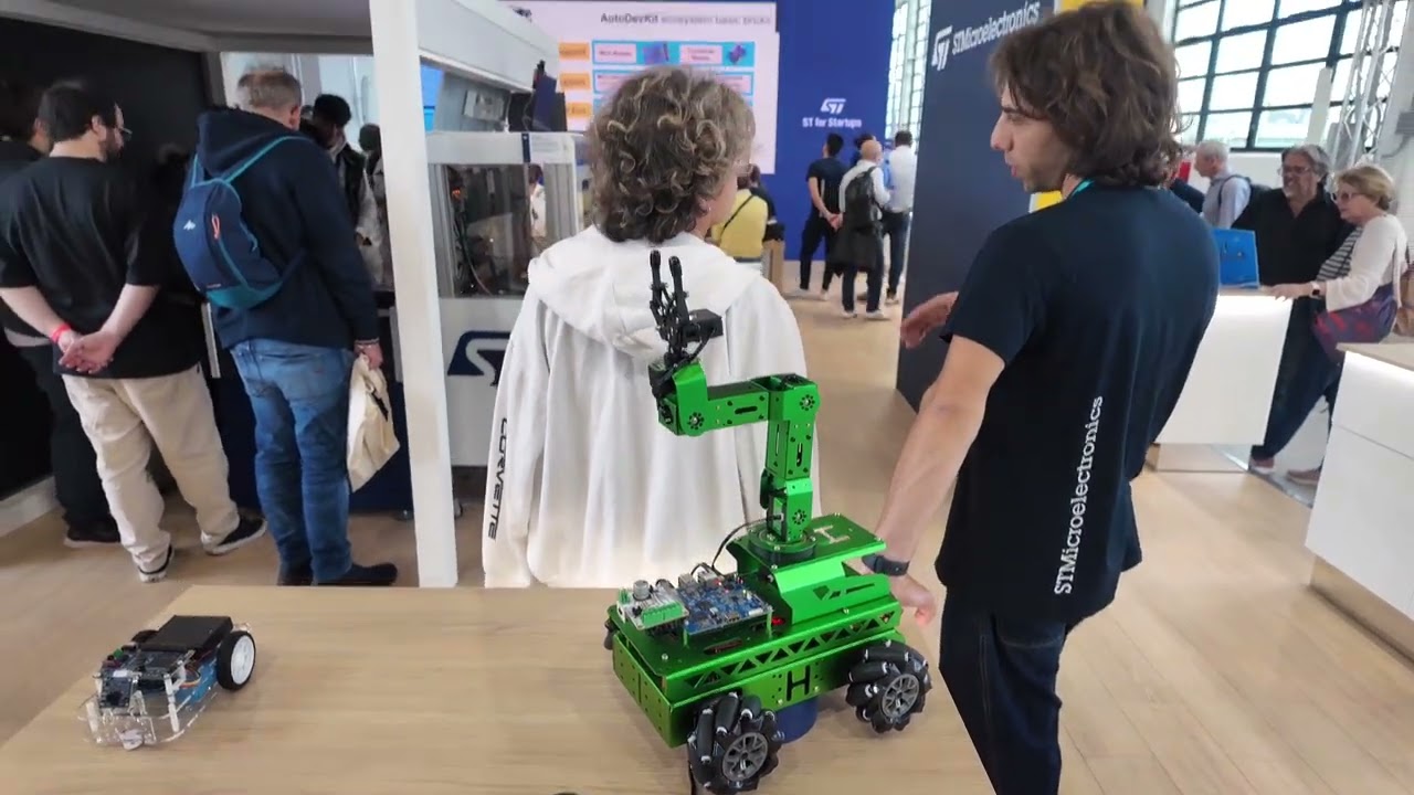 2025 Maker Faire Rome Immersive Experience with OpenELAB