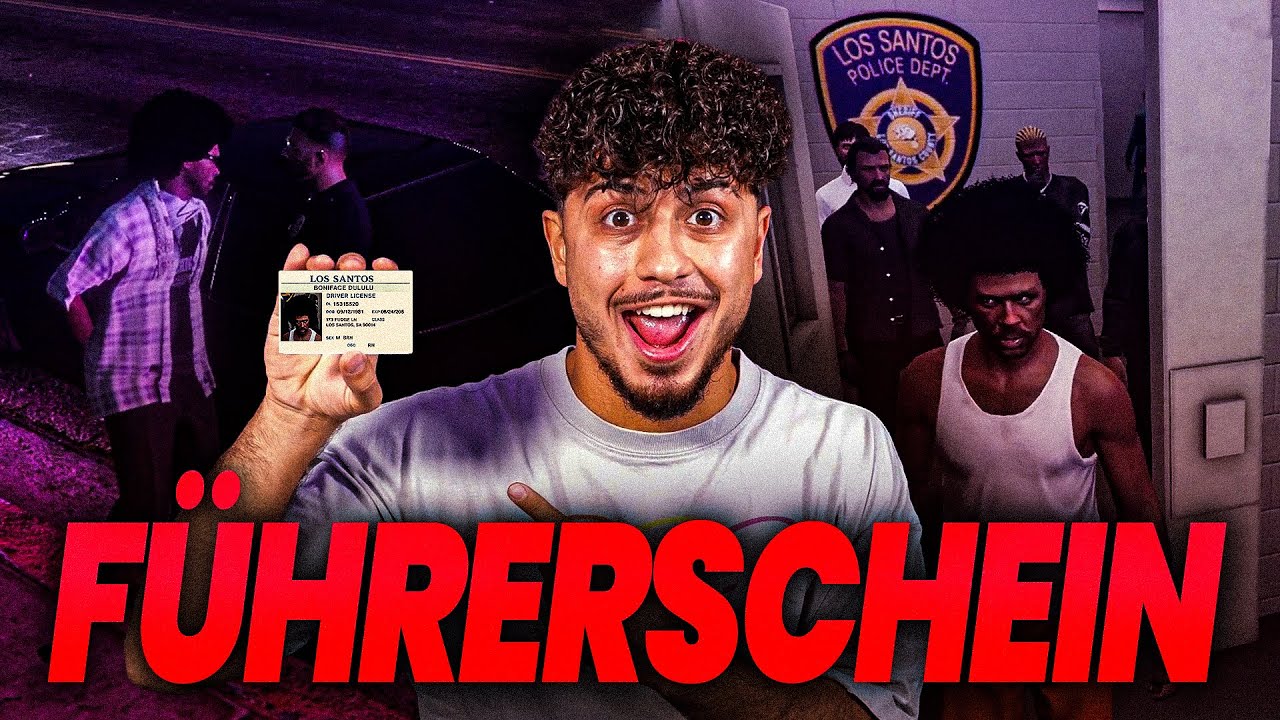 GEFÄNGIS WEGEN FAHREN OHNE FÜHRERSCHEIN 🚓🚨 BONIFACE MACHT DIE PRÜFUNG UND EIN EINBÜRGERUNGSTEST 🤣