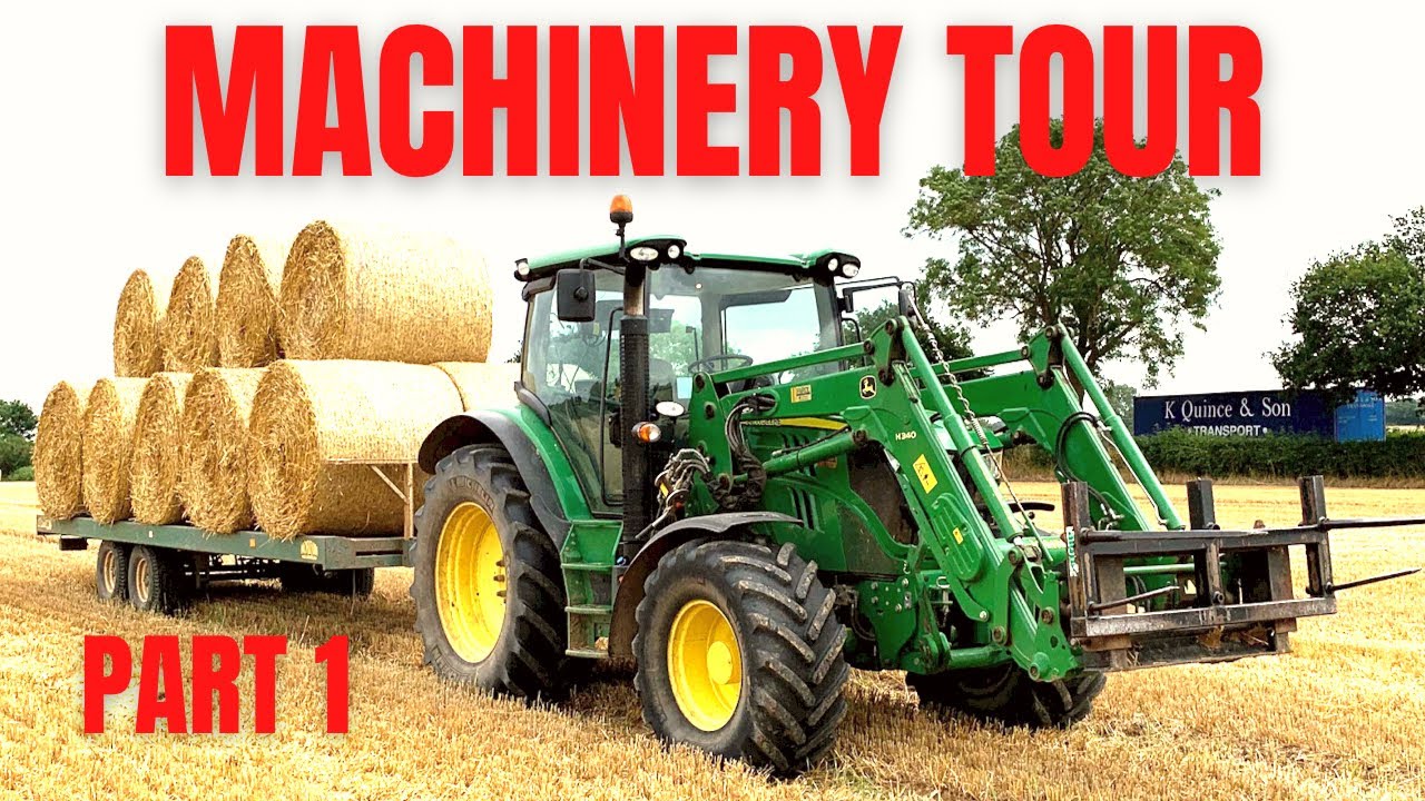 HUGE MACHINERY TOUR - PART 1!