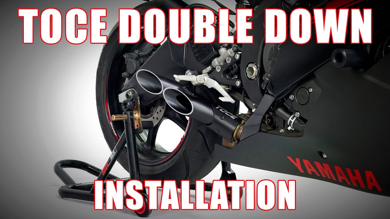 How to install Toce Double Down Exhaust on a 2006-2016 Yamaha YZF R6 by TST Industries