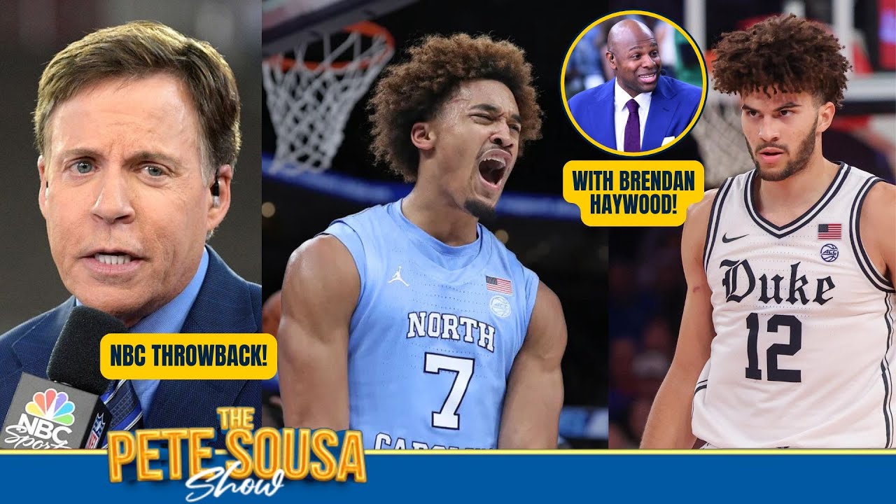 Pete Sousa Show LIVE! North Carolina Legend Brendan Haywood on Why UNC-Duke IS Sports' BEST Rivalry!