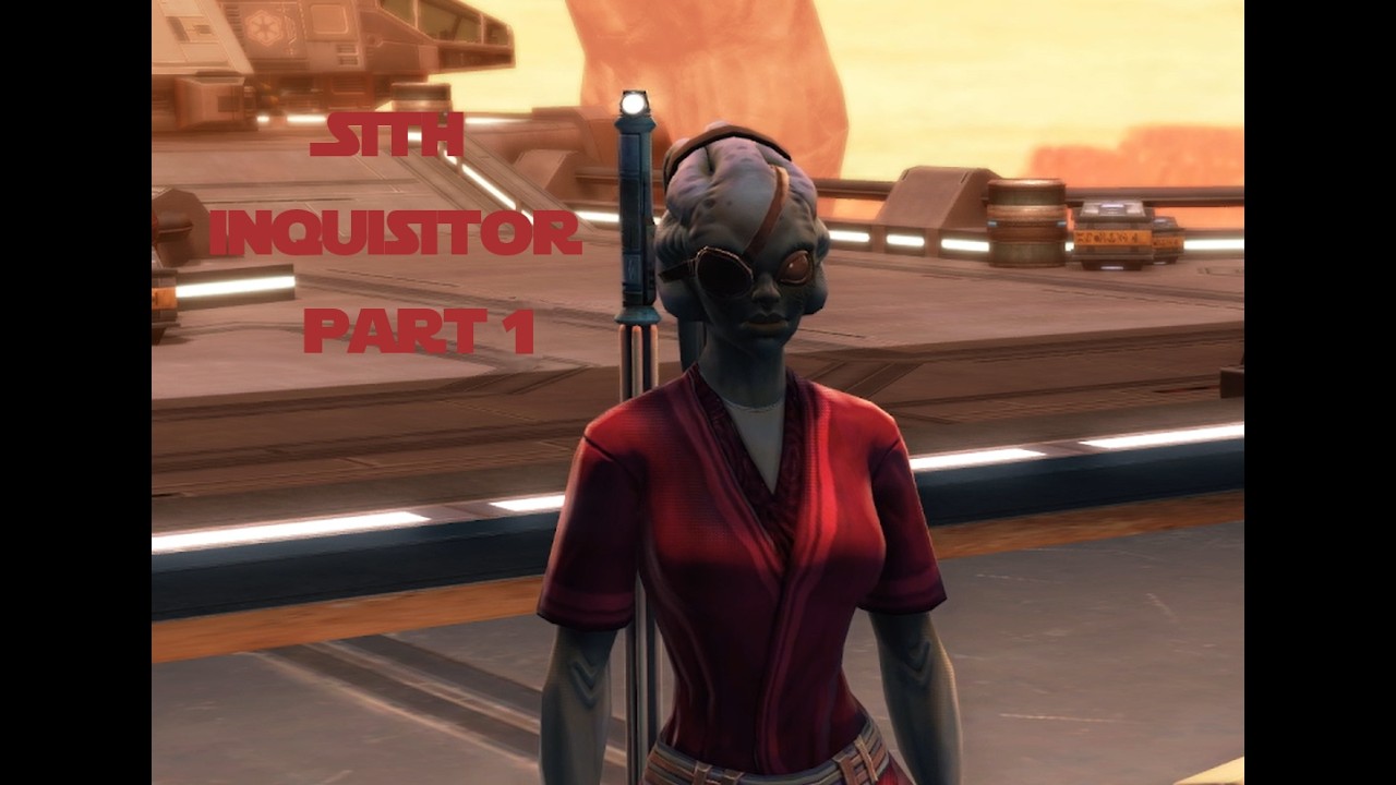 Star Wars: The Old Republic | Korriban | Sith inquisitor Part 1 (Dark Side)
