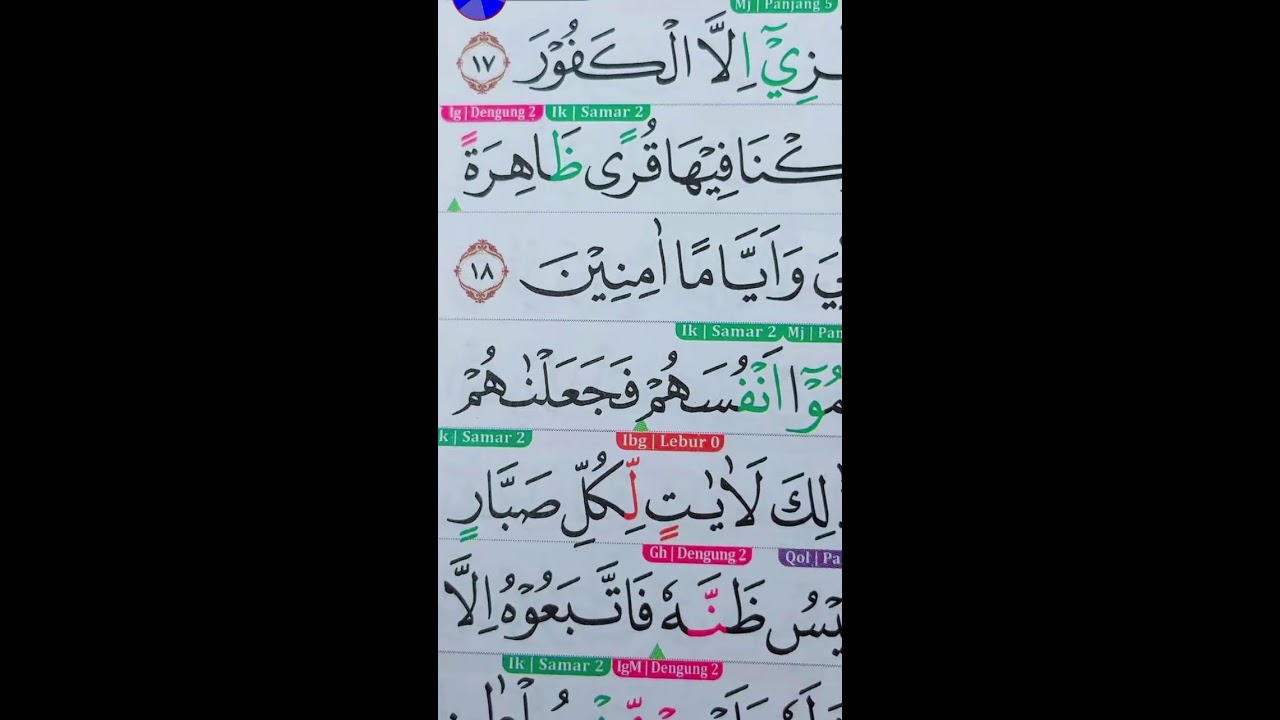 belajar tajwid dan makrojnya