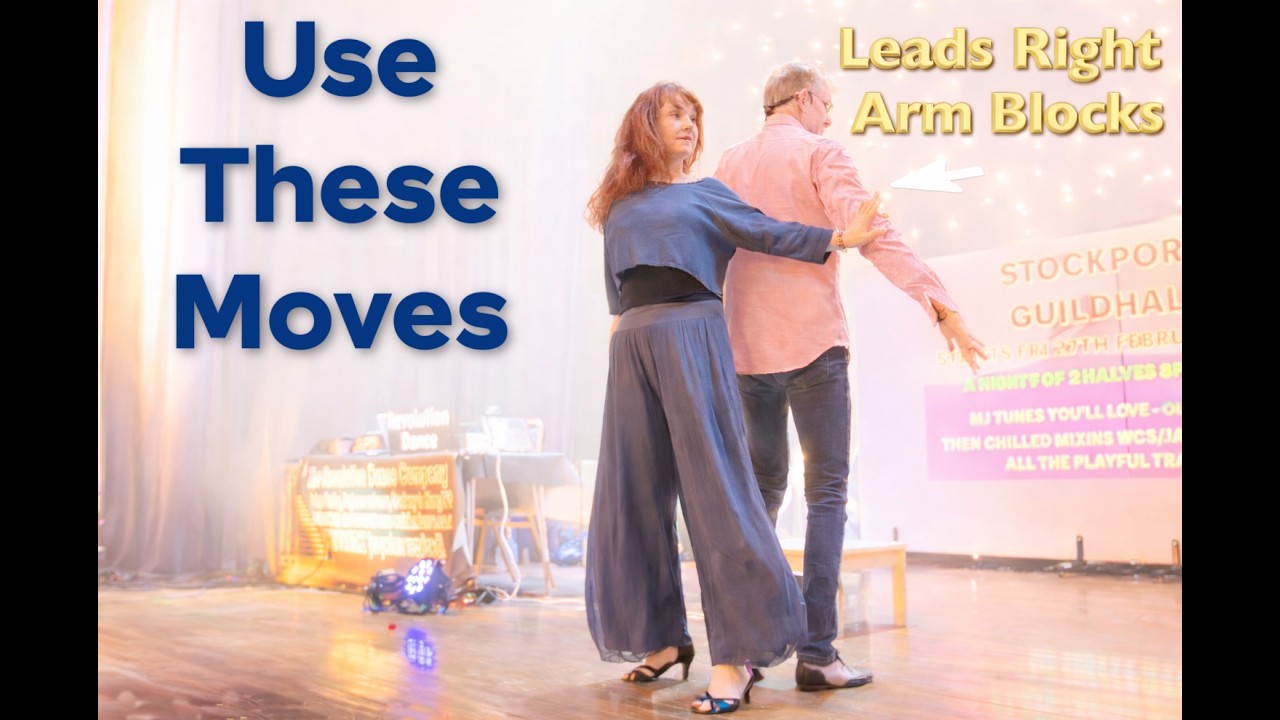 Use these moves to be a smother Modern Jive Dancer - New Intermediate Moves