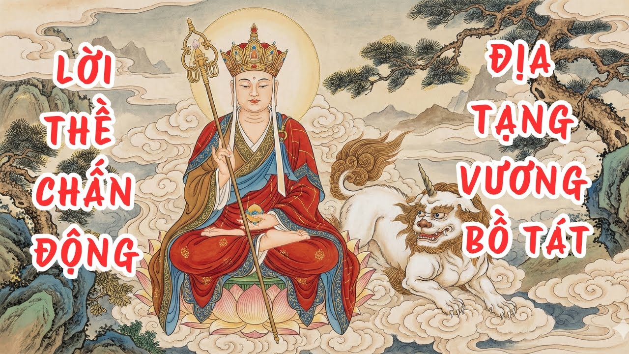 ĐỊA TẠNG VƯƠNG BỒ TÁT - ĐỊA NGỤC CHƯA TRỐNG, THỀ KHÔNG THÀNH PHẬT | BẢN NGUYỆN CHẤN ĐỘNG VŨ TRỤ