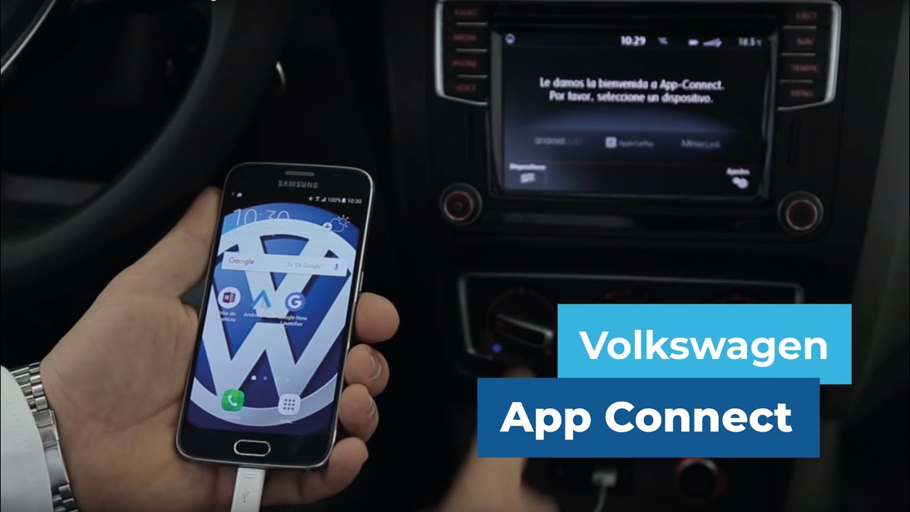 Conectá tu celular a tu #Volkswagen #APPCONNECT