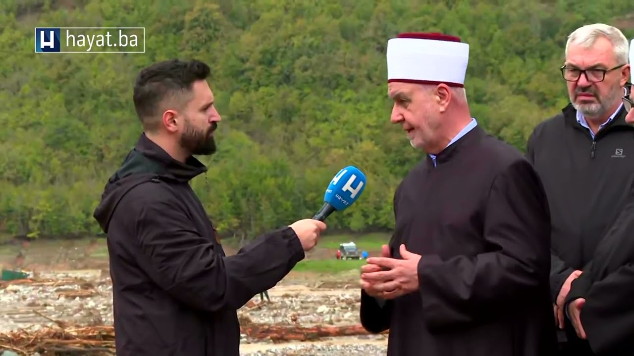 REISU-L-ULEMA, MUFTIJA MOSTARSKI I DIREKTOR MERHAMETA NAKON POPLAVA U KONJICU:UJEDINJENI ĆEMO POMOĆI