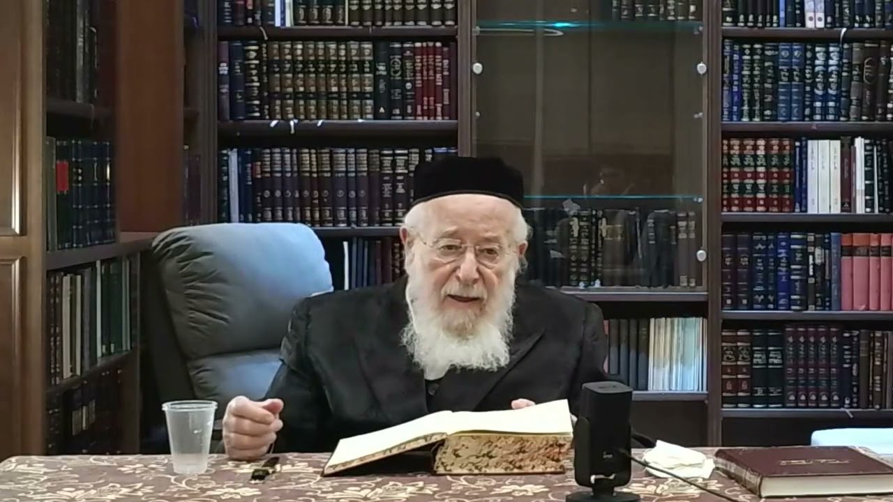 Rav Schlesinger de Strasbourg | שיעור פרשת השבוע - וארא תשפ