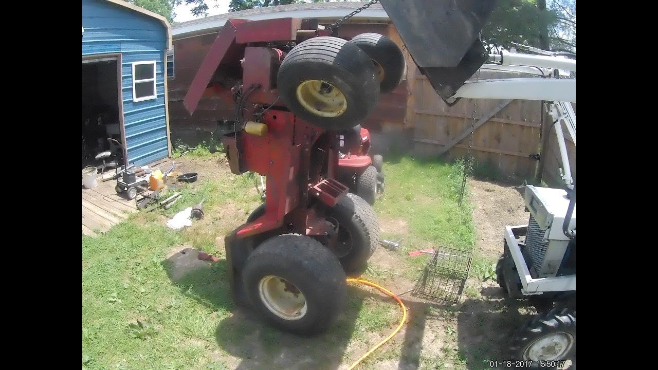 Рулевой механизм на Wheel Horse D200