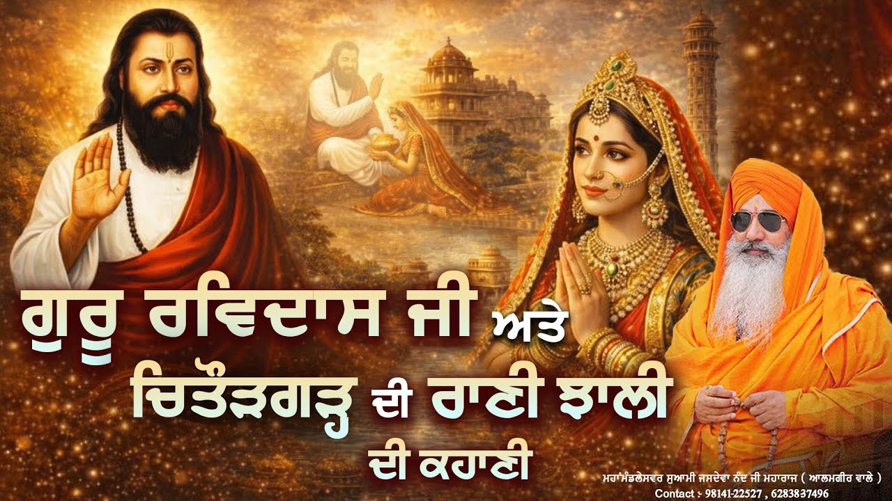 Guru Ravidas Ji ate Chittorgarh di Rani Jhalli di Kahani - Swami Jasdeva Nand Ji Maharaj
