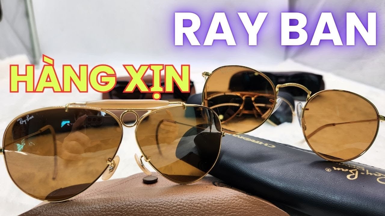 Mắt Kính Rayban Cổ Xưa Chọn Lọc Cực Hiếm Chính Hãng Usa Italy Giá Tốt #matkinhrayban  #matkinhhieu