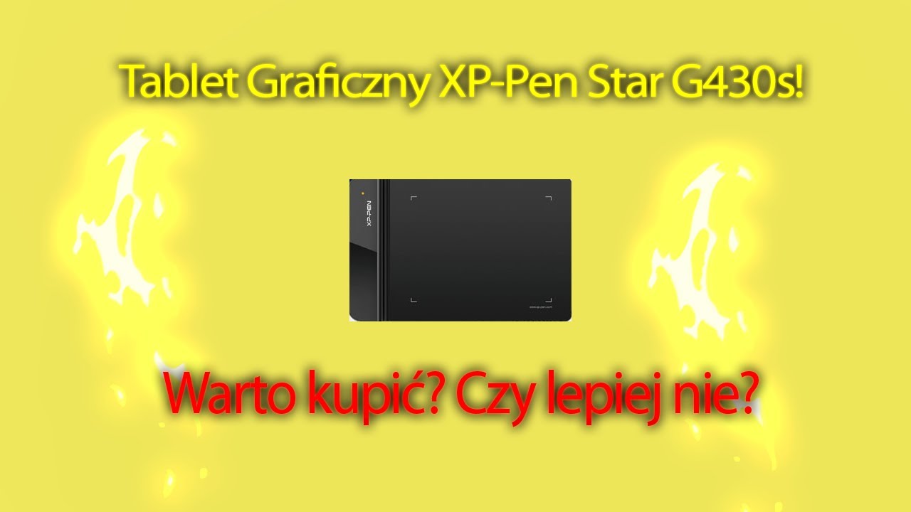 Mały, ale wielki Tablet Graficzny XP-Pen Star G430s!