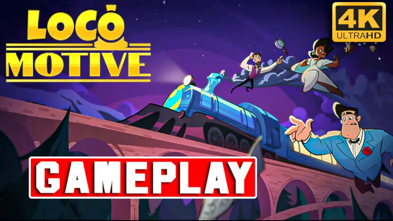 LOCO MOTIVE Gameplay Walkthrough - No Commentary (4K 60FPS)