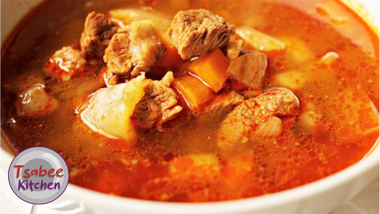 Hungarian Beef Goulash Soup recipe