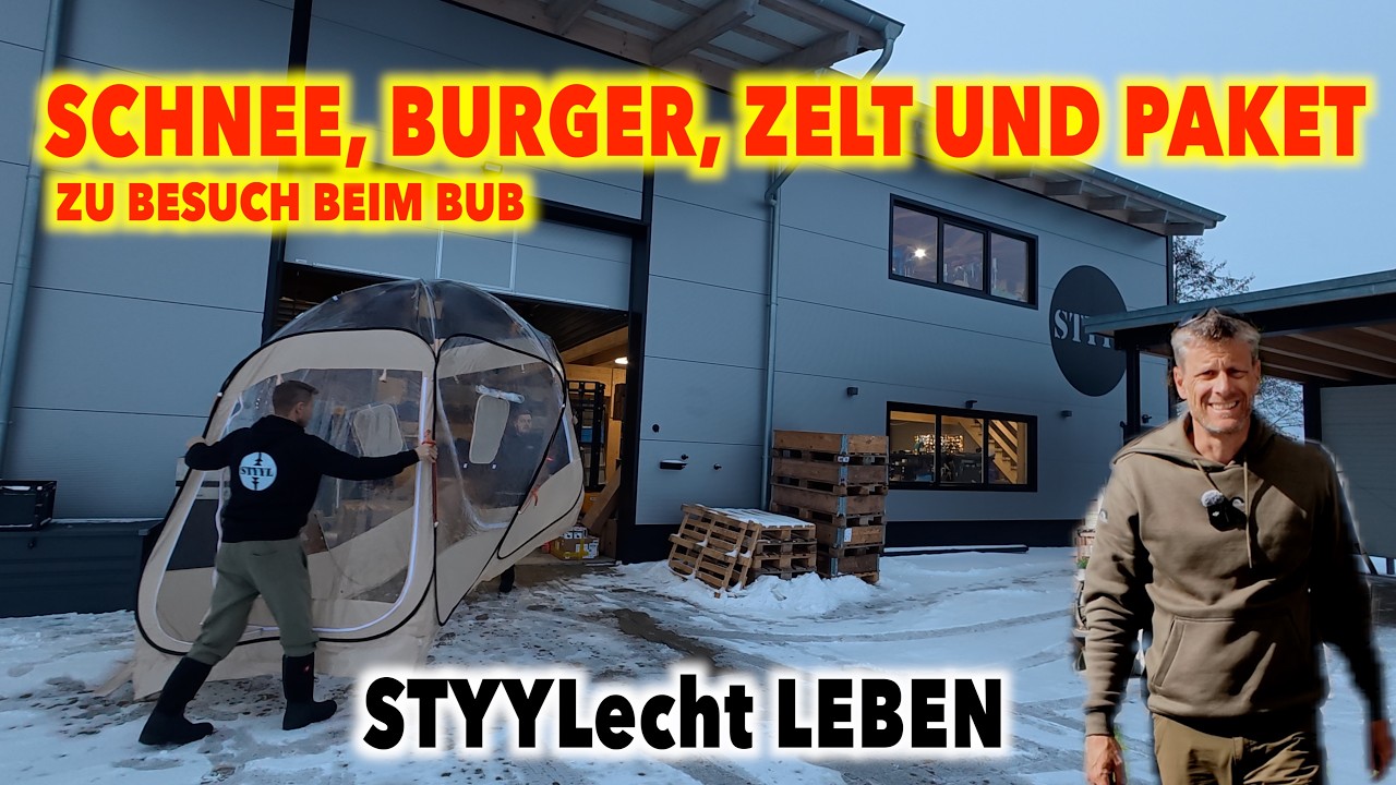 #1331 ENDLICH BEIM BUB! Eine gesunde Mischung Wahnsinn mit Timo von STYYL | Schnee, Burger & Paket
