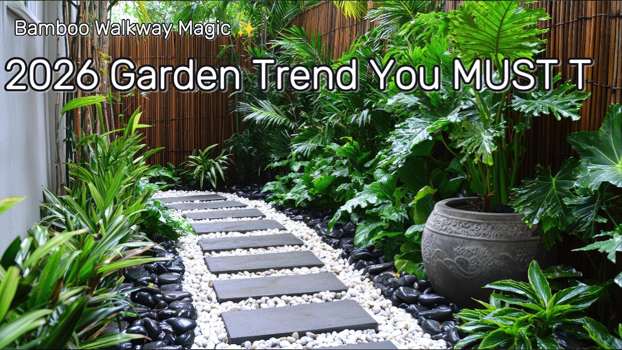 🌿 2026 Small Garden Trends: Creating a Balinese Bamboo Walkway in Narrow Spaces
