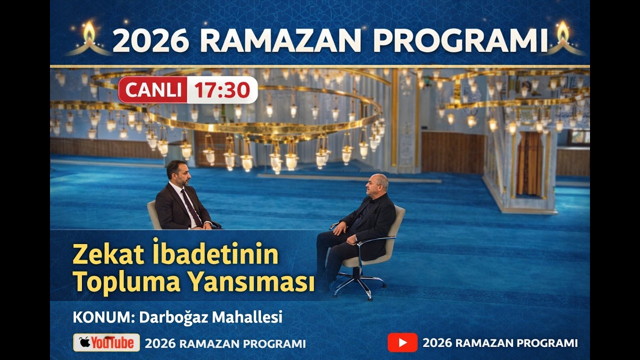 2026 Ramazan Programı Darboğaz Mahallesi’nden Canlı Yayınla İzleyiciyle Buluşuyor