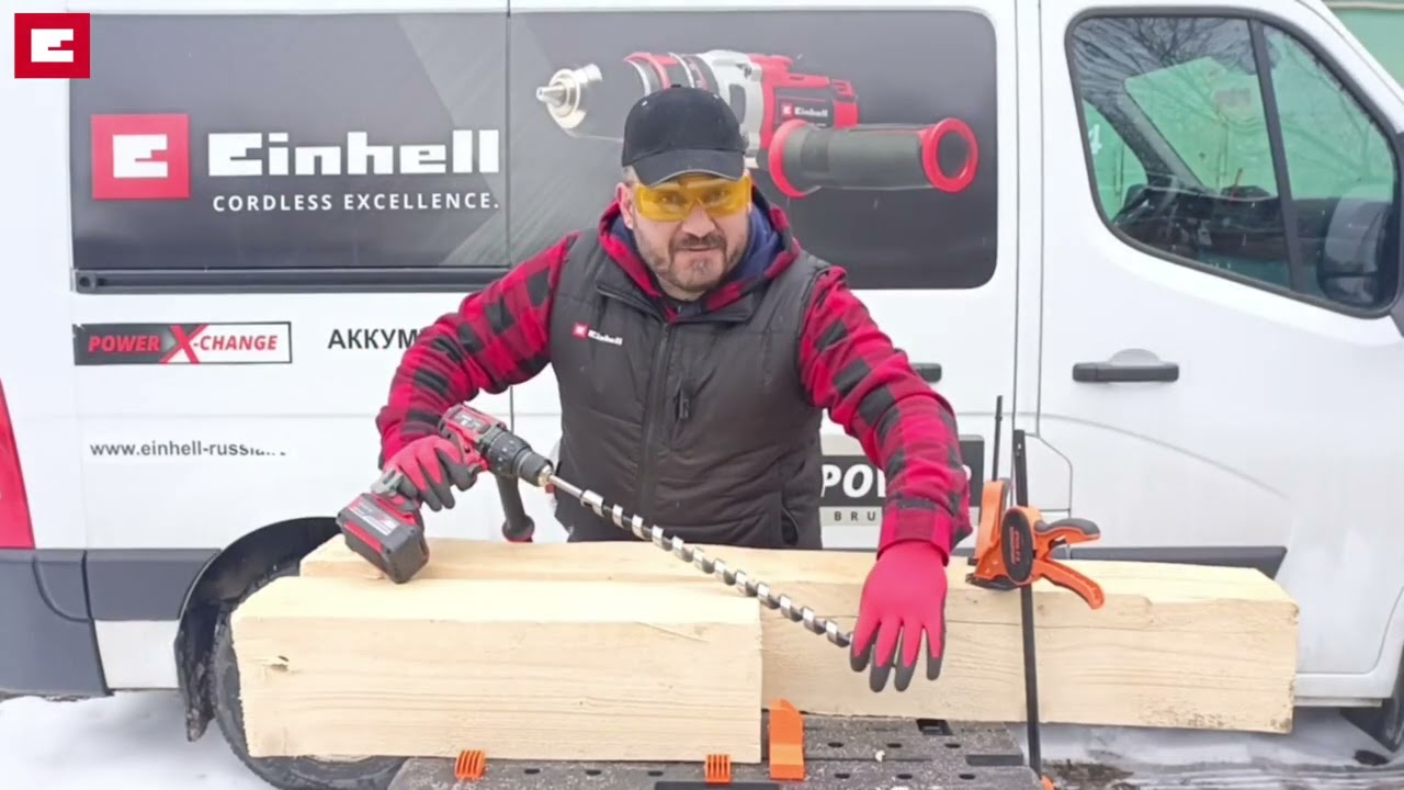 Einhell TP-CD 18/120 Li-i BL Аккумуляторная ударная дрель-шуруповерт.