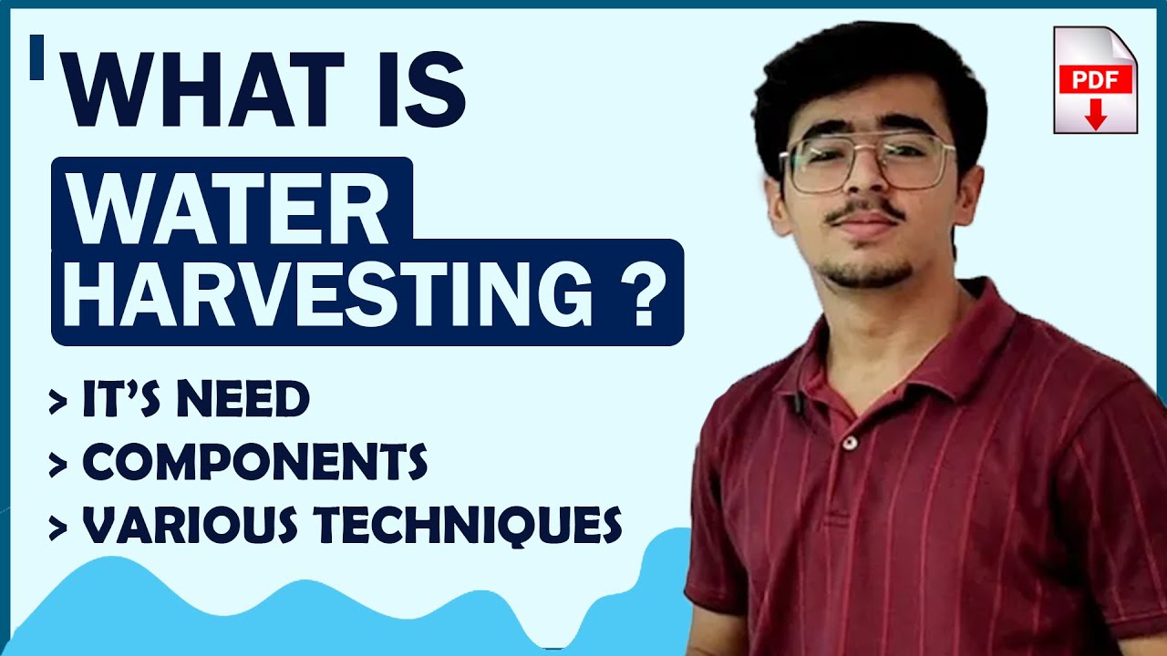 Water Harvesting • It's techniques| Soil & Water Conservation Engineering | AENGG -121 B.Sc. Hons.Ag