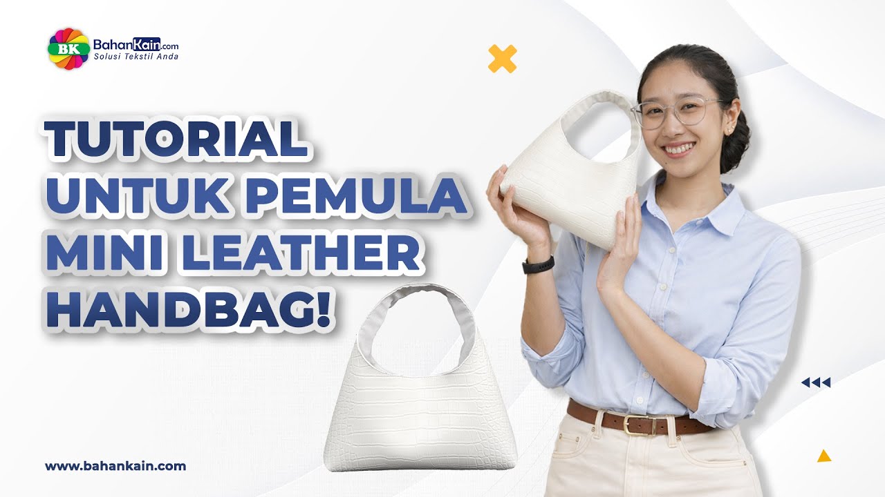 Tutorial Menjahit Mini Leather Handbag I Cocok Untuk Pemula I Free Pattern